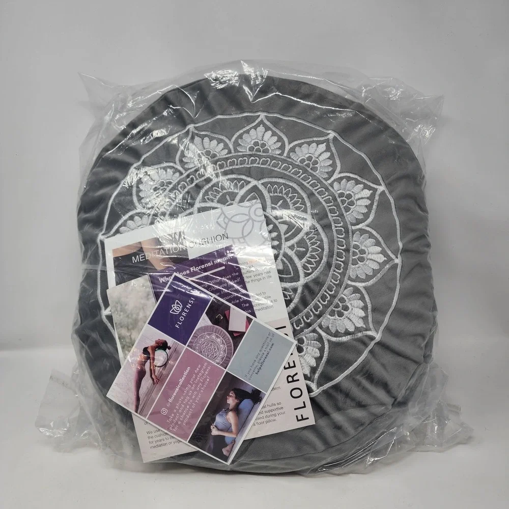 Florensi Meditation Cushion Comfortable Floor Pillow Traditional Tibetan Yoga